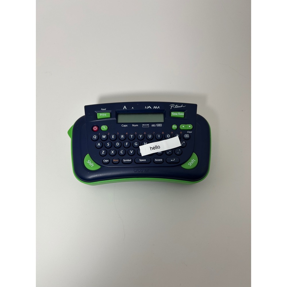Brother P-Touch PT-M95 Handheld Label Maker Navy Blue Green PTM95 Organzier